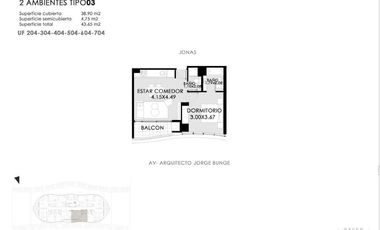 Departamento en venta en pozo