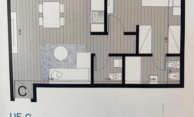 Departamento a estrenar VICTORIA