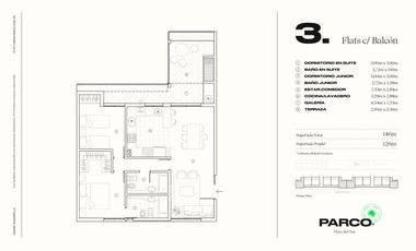 VENTA| DEPARTAMENTO 2 dorm. con BALCÓN en BARRIO JARDÍN ¡EL MEJOR EMPRENDIMIENTO DE ZONA SUR!