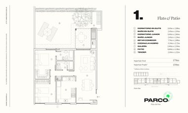 VENTA| DEPARTAMENTO 2 dorm. con BALCÓN en BARRIO JARDÍN ¡EL MEJOR EMPRENDIMIENTO DE ZONA SUR!