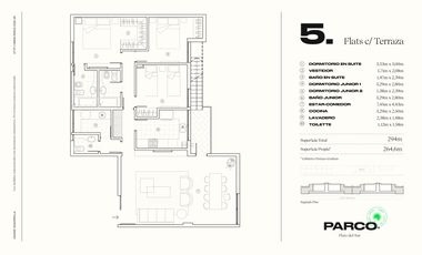 VENTA| DEPARTAMENTO 2 dorm. con BALCÓN en BARRIO JARDÍN ¡EL MEJOR EMPRENDIMIENTO DE ZONA SUR!