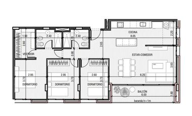VENTA - Departamento 3 Dormitorios, Amenities - Apto Blanqueo - Galinda, Funes