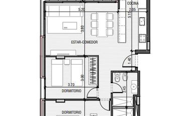 VENTA - Departamento 2 Dormitorios, Amenities - Apto Blanqueo - Frente Parque - Galinda, Funes