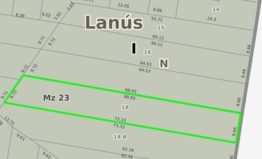 Terreno en Lanús Oeste