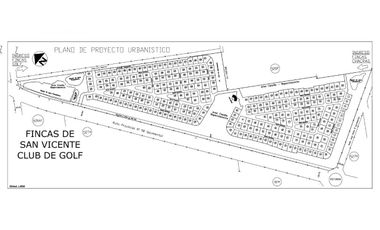 Terreno en  Fincas de San Vicente Golf, Fondo al Golf