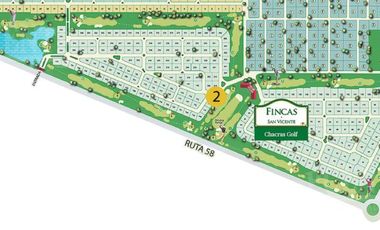 Terreno en  Fincas de San Vicente Golf, Fondo al Golf