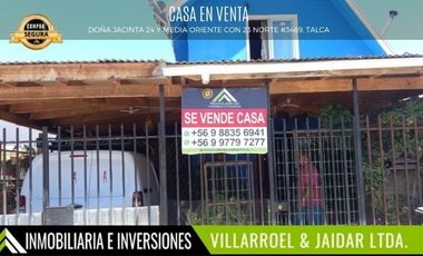 Casa en Venta en CALLE 4 Y MEDIA ORIENTE CON 23 NORTE #3469