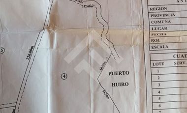 Parcela en Venta en Sector Huiro, Corral, Valdivia