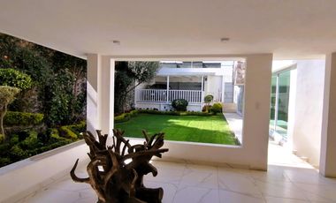 EXTRAORDINARIA CASA EN RENTA PEDREGAL DE SAN FRANCISCO, PARA ESTRENAR, VIGILANCIA