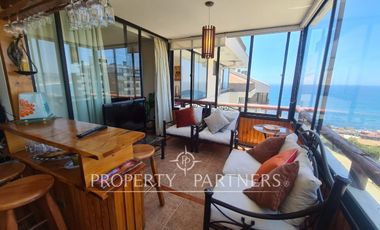 Algarrobo, Espectacular departamento en Condominio Miramar