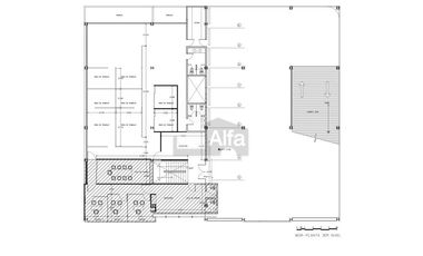 Renta de piso para oficinas en Colonia Lindavista