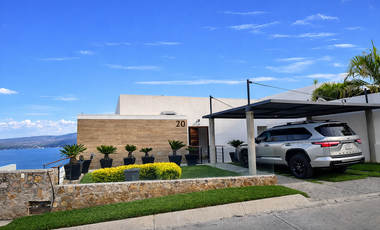 Casa en Venta, minimalista, con vista al lago de Tequesquitengo