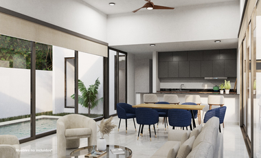 Casa de UNA PLANTA y 3 Recámaras en la zona de Gran Santa Fe