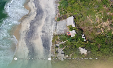 Terreno Frente al Mar con Cabañas Ecológicas