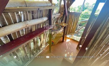 Terreno Frente al Mar con Cabañas Ecológicas