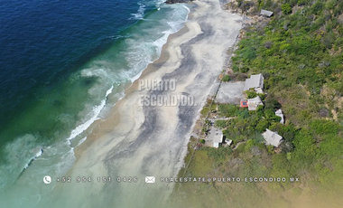 Terreno Frente al Mar con Cabañas Ecológicas