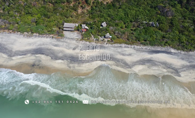 Terreno Frente al Mar con Cabañas Ecológicas