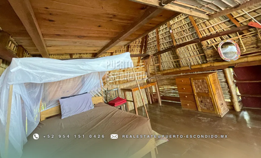 Terreno Frente al Mar con Cabañas Ecológicas