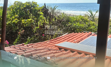 Terreno Frente al Mar con Cabañas Ecológicas