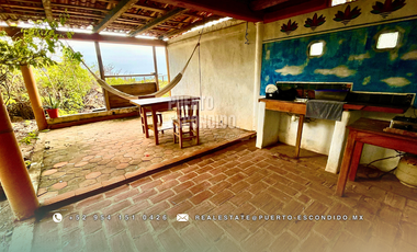 Terreno Frente al Mar con Cabañas Ecológicas
