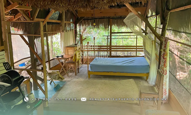 Terreno Frente al Mar con Cabañas Ecológicas