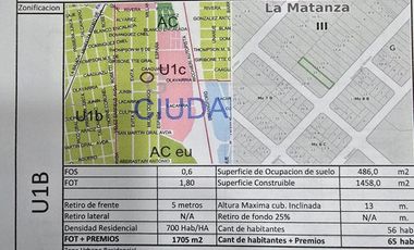 Venta Terreno 816m2 Ciudad Madero