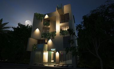Condo 201 con Diseño Contemporáneo, Vive Tulum con Estilo. ID2543