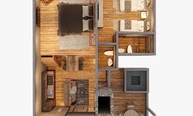 Venta de cabaña en tapalpa en concepto fraccional.