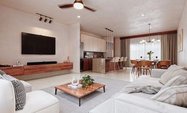 DEPARTAMENTO EN VENTA MERIDA, DZITYA, MONTALMA LIVING, MOD. TRIA, MARZO 2027.