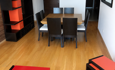 DEPARTAMENTO AMUEBLADO EN RENTA EN TRES CUMBRES SANTA FE