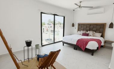 Casa en venta, tulum, 3 habitaciones, 3 baños y 1/2, terraza