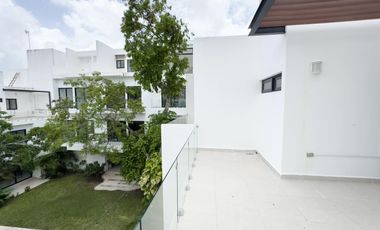 Casa en venta, tulum, 3 habitaciones, 3 baños y 1/2, terraza