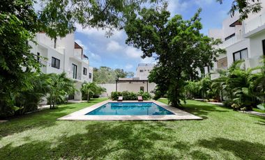 Casa en venta, tulum, 3 habitaciones, 3 baños y 1/2, terraza