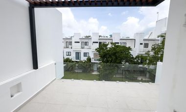 Casa en venta, tulum, 3 habitaciones, 3 baños y 1/2, terraza