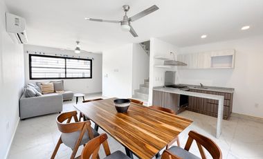 Casa en venta, tulum, 3 habitaciones, 3 baños y 1/2, terraza