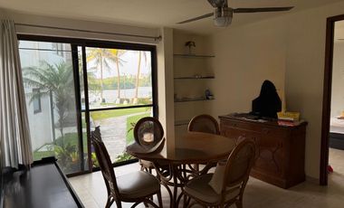 RINCON DEL CONCHAL, Casa en RENTA en conjunto con alberca y muelle al rio del Estero