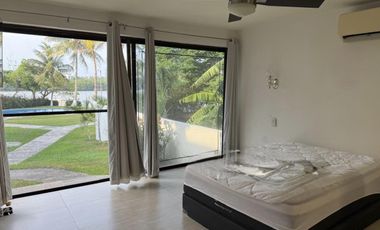 RINCON DEL CONCHAL, Casa en RENTA en conjunto con alberca y muelle al rio del Estero