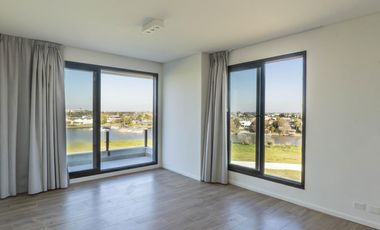 Venta departamento 4 ambientes y dependencia con vista al rio Vilago Nordelta