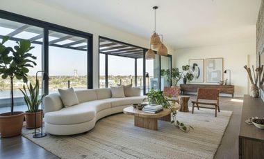 Venta departamento 4 ambientes y dependencia con vista al rio Vilago Nordelta