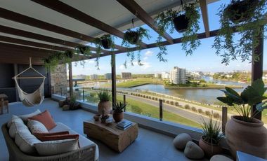 Venta departamento 4 ambientes y dependencia con vista al rio Vilago Nordelta