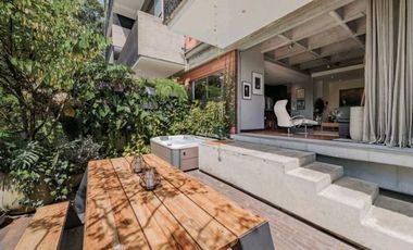 VENTA DE APARTAESTUDIO CON TERRAZA  EN EL POBLADO, SECTOR LAS LOMAS.