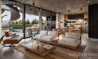 Casa de diseño 5 ambientes con piscina