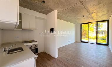 Venta Departamento a estrenar 3 ambientes jardin, Terrazas de Santa Maria, Villanueva Tigre
