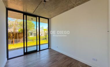 Venta Departamento a estrenar 3 ambientes jardin, Terrazas de Santa Maria, Villanueva Tigre
