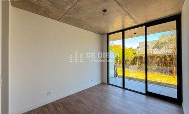 Venta Departamento a estrenar 3 ambientes jardin, Terrazas de Santa Maria, Villanueva Tigre