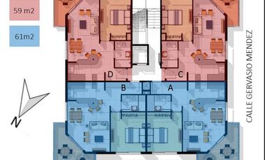 Venta Departamentos de 2 Ambientes a Estrenar -  finalización  Dic 2025