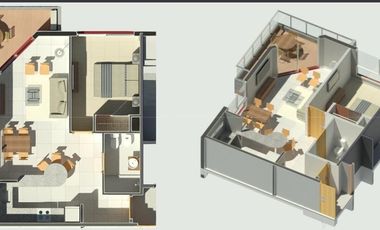 Venta Departamentos de 2 Ambientes a Estrenar -  finalización  Dic 2025