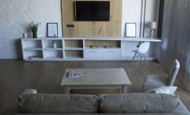 Venta de Loft amoblado apto profesional con cochera doble. Edificio de gran categoria