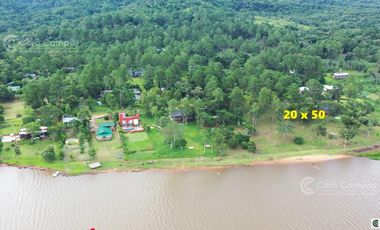 Se venden Terrenos pegados en Cuevas del Teyú Sobre Arroyo Yabebiri