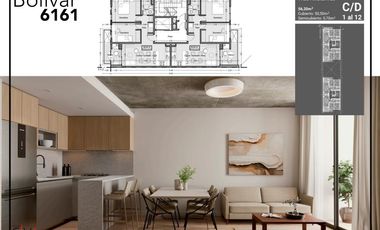 Departamento tres ambientes en venta wilde proyecto en construccion